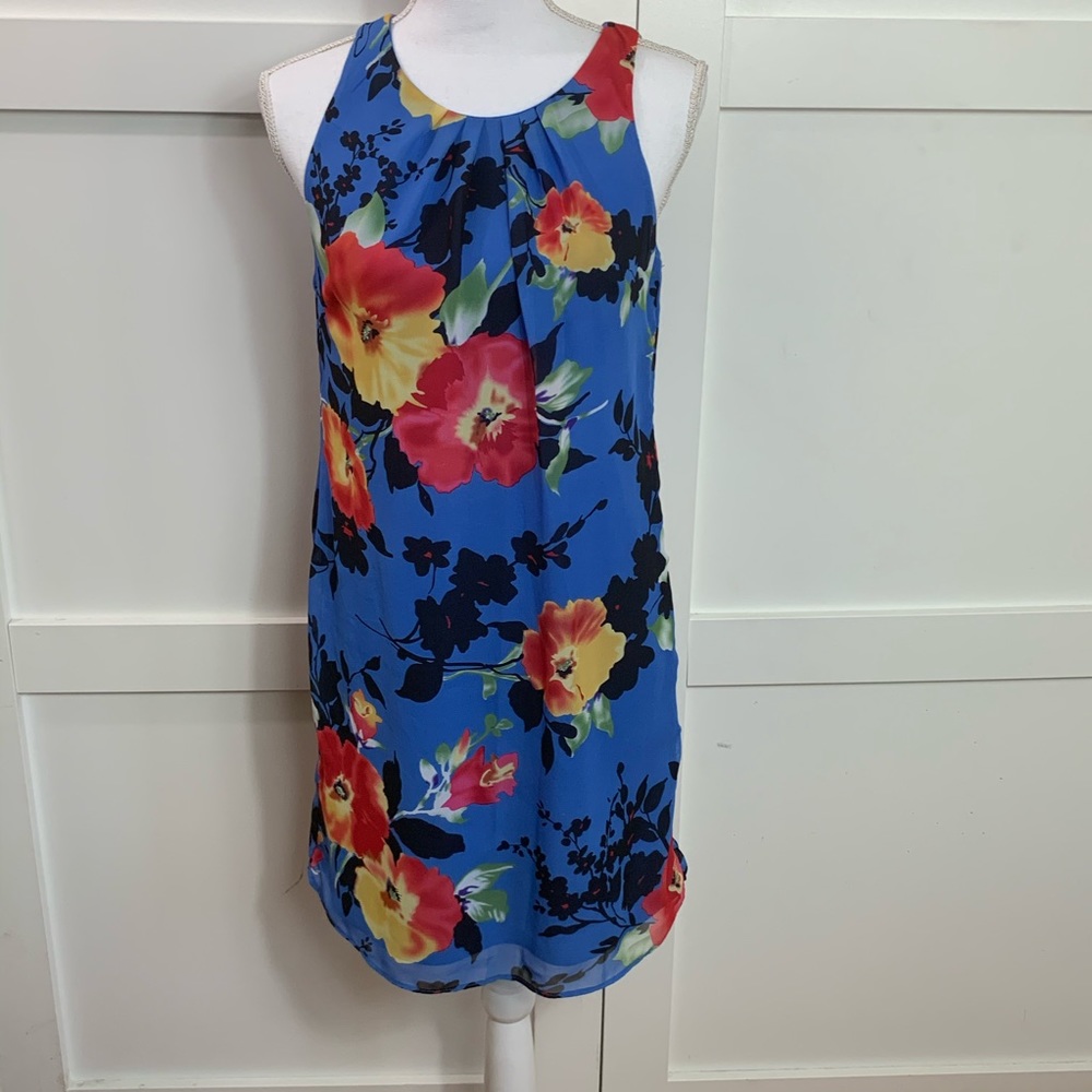 Signature Robbie B floral A line dress